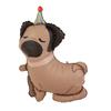 4pcs Birthday Hat Dog Balloons Cartoon Pet Theme Husky Pekingese Aluminum Foil Balloons Spotted Dog Dachshund Matte Party Decor