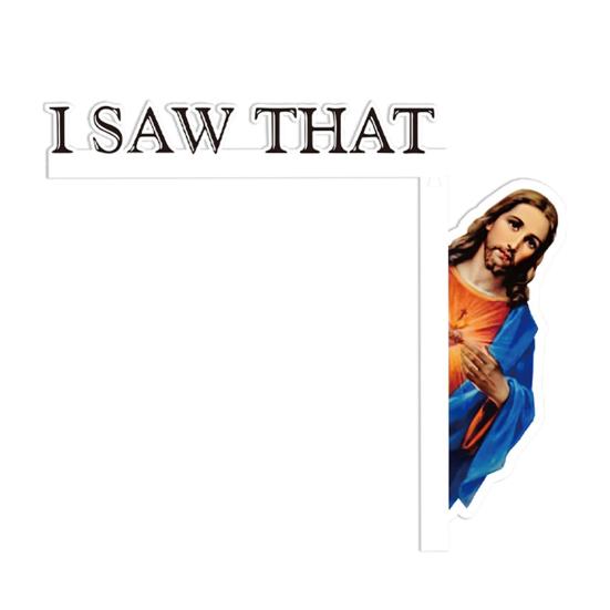 Иисус Дверная Рама Декор Деревянный Я Видел Это Пасхальное Украшение Дверного Уголка