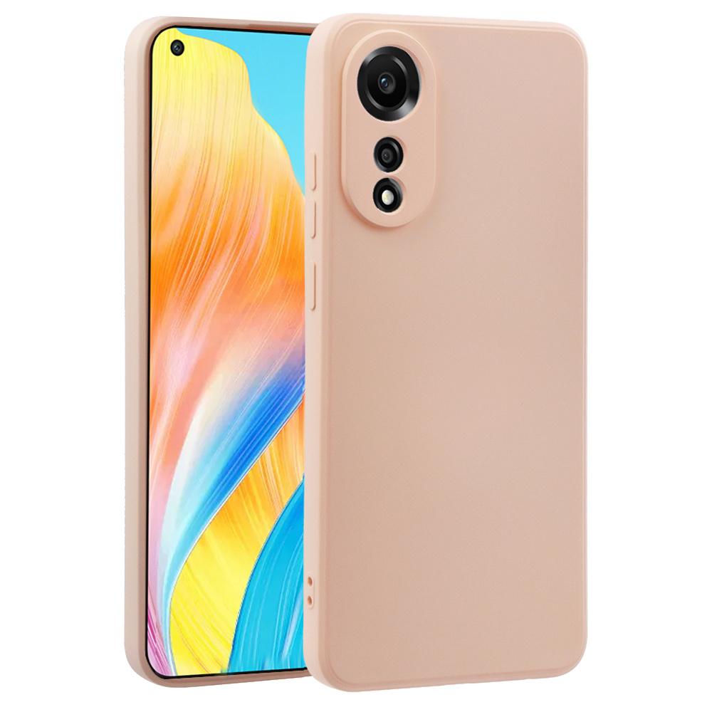 Case for Oppo A78 4G, Silicone Lite, pink