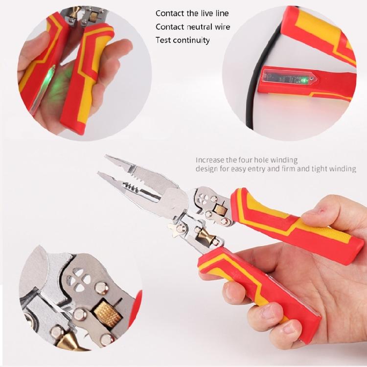 Инструмент для снятия изоляции Инструмент для снятия изоляции Инструмент для обжима проводов Инструмент для обжима проводов Многофункциональные плоскогубцы электрика для зажима