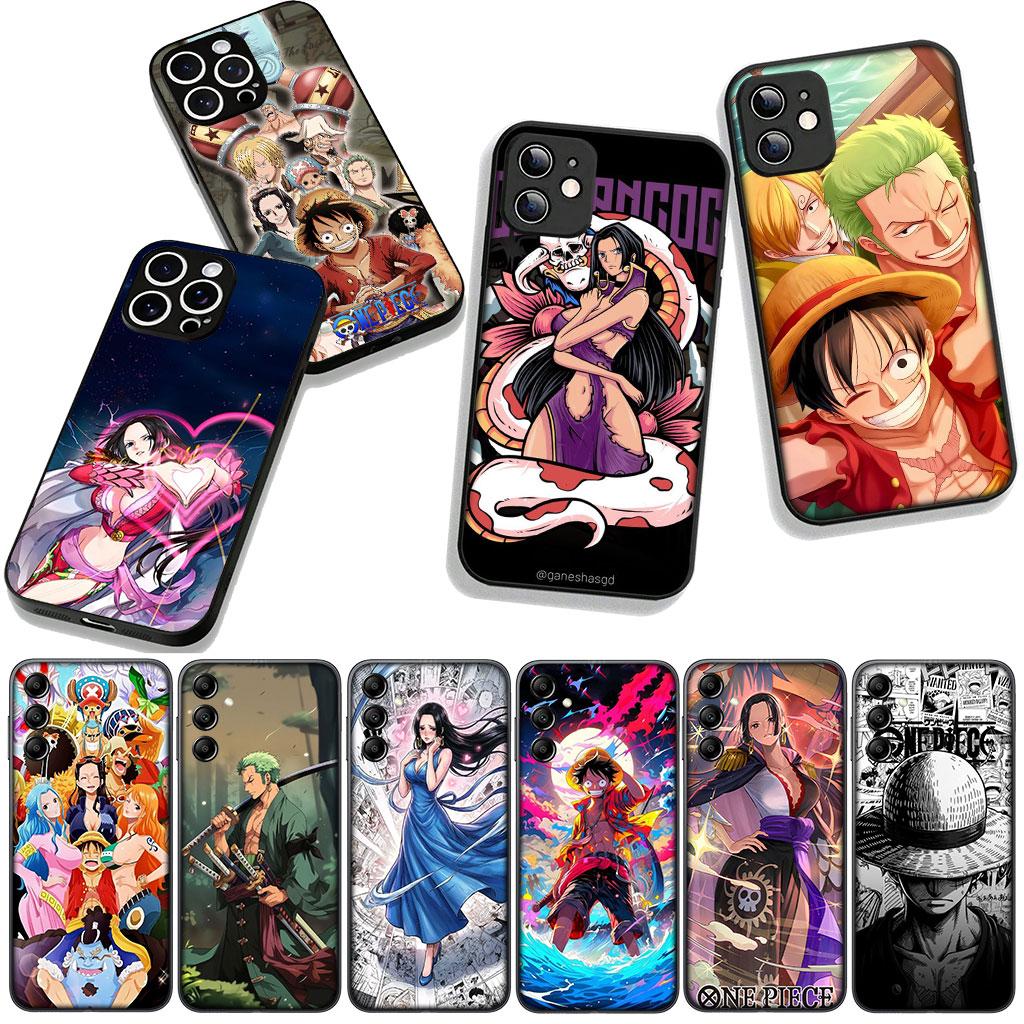 Cover for Xiaomi Redmi Note 15 11 9 10 Pro Plus A5 9A 9T 10A 10C 9C NFC 15C 8T Phone Case Boa Luffy Zoro One Hancock Pieces