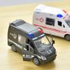 Door Smooth Surface Children Boy Gift Car Model Police Car Fire Truck Ambulance Inertial Car Toy