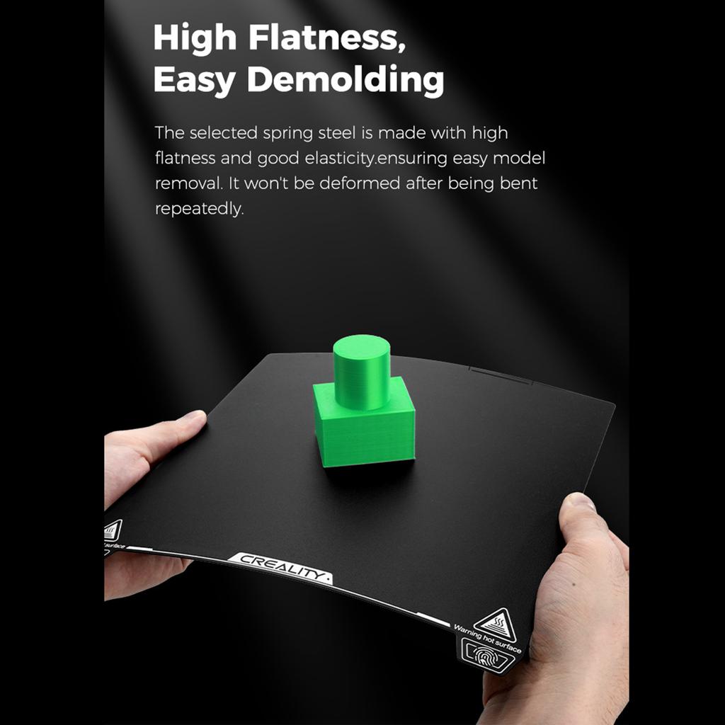 Creality K2 Plus Платформа для печати 3D-принтера из эпоксидной смолы W Отличное сцепление Высокая плоскостность Износостойкость 370*370 мм