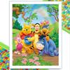 Disney Набор для алмазной мозаики с персонажами: Лило и Стич, Белоснежка и Винни-Пух - Полная квадратная и круглая мозаика для домашнего декора