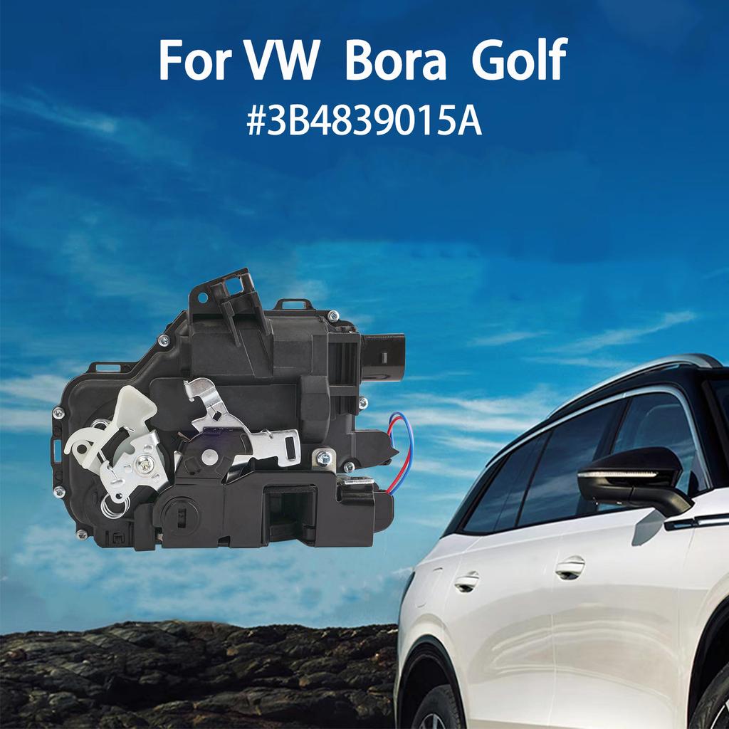 Приводы дверного замка, электромагнитный задний левый для VW Golf MK4 1997-2005 Bora 1J2 1J6 Seat Arosa Skoda Fabia Octavia 3B4839015