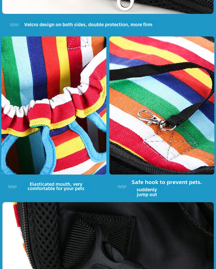 Прозрачный рюкзак-капсула для кошек и собак - дорожная переноска большой вместимости