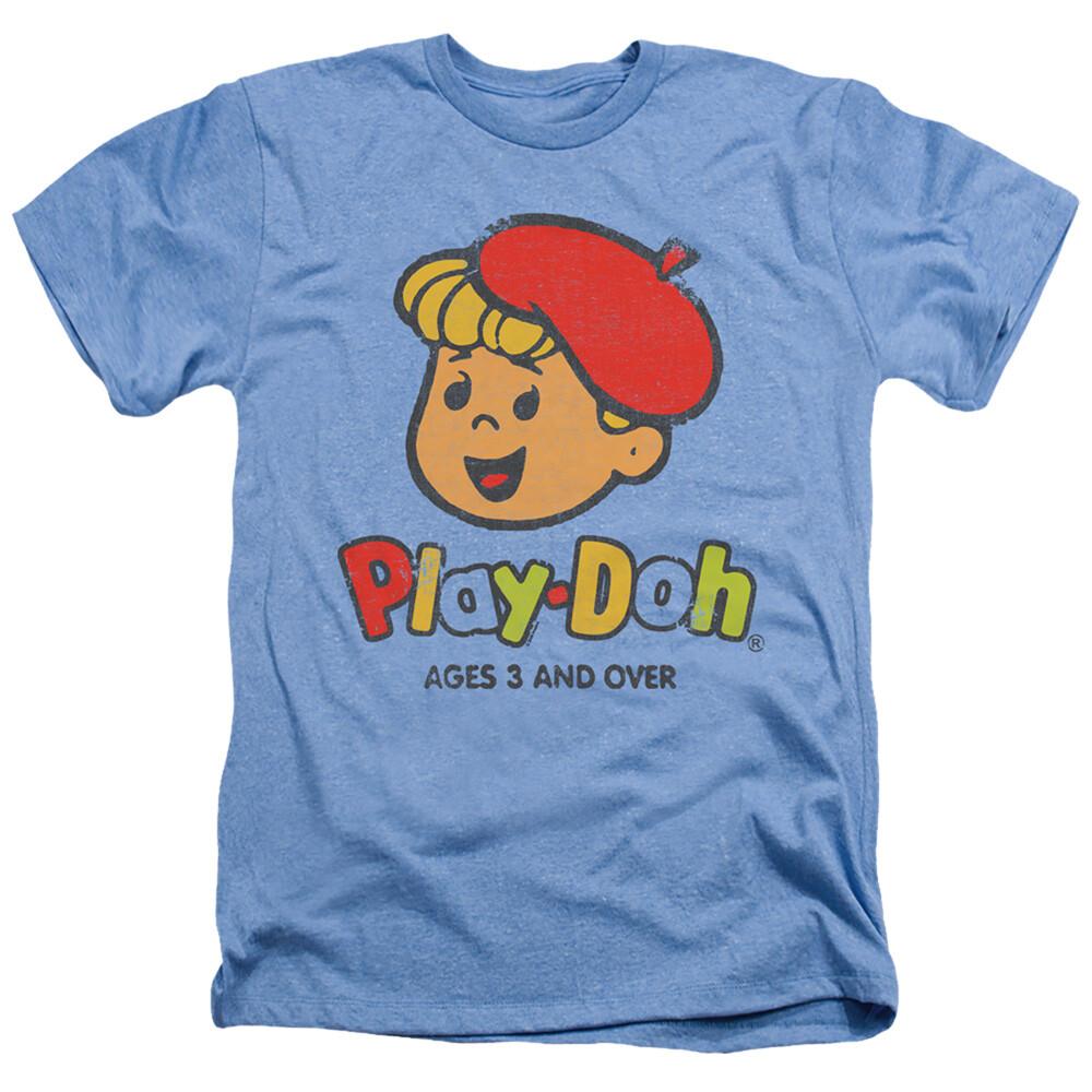 HASBRO PLAYDOH 3+ Лицензированная мужская меланжевая футболка SM-3XL Унисекс футболка