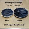 MPSGW1 No Acc New Style font Replace Style Front Grille Logo Emblem and Rear Trunk Badge Sticker for VW Golf 7.5 MK7.5 GTI Golf 7 MK7
