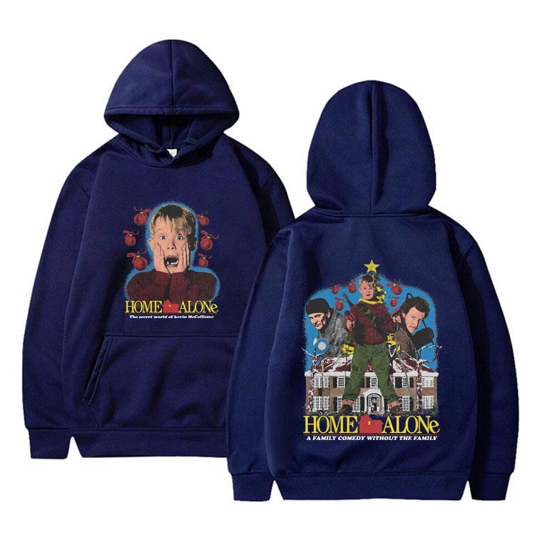 Movie Home Alone The Secret World of Kevin McCallister Hoodie Men Women Clothing Vintage Oversized Hoodies Male Fashion Pullover