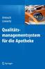 Книга Qualitatsmanagementsystem Fur Die Apotheke