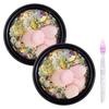 Nail Room Flower Stone Детали для ногтей, набор из 2 шт., 03, 1 комплект