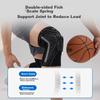 ANTA Sports Knee Brace for Basketball, Running, Badminton, Lightweight Breathable Meniscus Ligament Protective Gear, Black, Size M, Single Pack