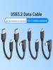 Кабель данных USB 3.2 на Type-C Gen 2 для мобильных накопителей и подключения iPad/телефона к компьютеру