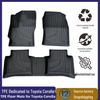 Экологичные коврики TPE для Toyota Corolla - Без запаха, Двухслойные, Износостойкая защита салона
