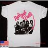 New York Dolls Панк-рок группа Футболка размер S XL винтаж Стиранная Мягкая мужская Немного стритстайл Повседневная с принтом Универсальная Унисекс