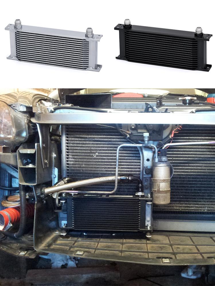 16-рядный универсальный масляный радиатор AN10 10 AN Масляный радиатор трансмиссии двигателя