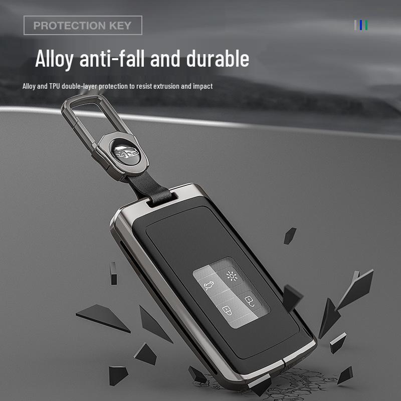 Renault Koleos Key Cover: Metal Protective Shell for Dongfeng Renault Models