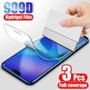 3PCS Hydrogel Film for Honor 8x 6x 7x 10X Lite 9X 9A 30i 20i Screen Protector for Honor 20 Pro 10 Lite 9 30 10i 8S 8A 9S Film