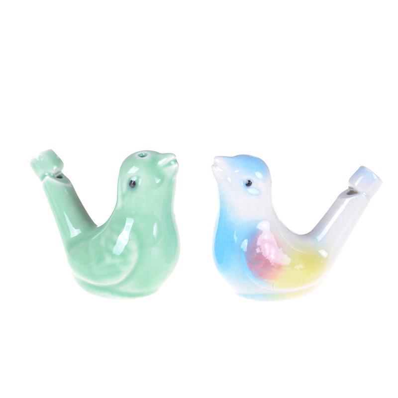 Ceramic Bird Whistle Vintage Style Water Warbler Novelty Child