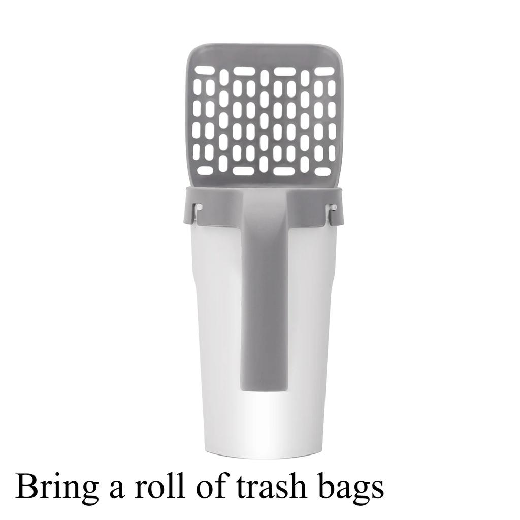 Cat Litter Shovel Detachable Kitty Litter Shovel Pet Litter Shovel Set Large Capacity Portable Home Cat Poop Shovel Cat Supplies