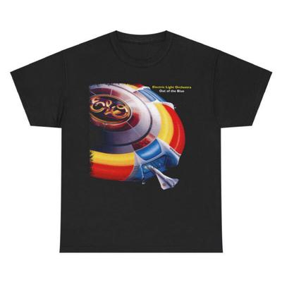 Классическая рок-группа Футболка Its Over ELO Electric Light Orchestra Out of the Blue Унисекс Футболка