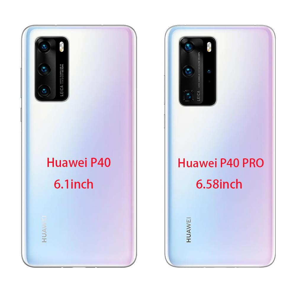 phone case For Huawei P40 Case cover Soft Silicon TPU coque for Huawei P40 Pro P40Pro P 40 Bumper Fundas full 360 Protective