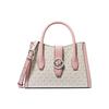 New Gabby Polyester Handbag, Shoulder Bag, Crossbody Bag Small Women's Gray & Pink 35S3S5GS5B-640
