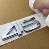 Car Letter Logo Sticker for Audi A5 suitable for tail bumper and trunk emblem applicable to 2.0 3.0 40TDI 35 40 45TFSI models