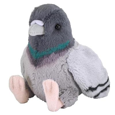 SunLemon Fluffy's Голубь GY Маленький 12 x 19 x 15см Плюшевая игрушка Птица Голубь Серый Животное P-9572