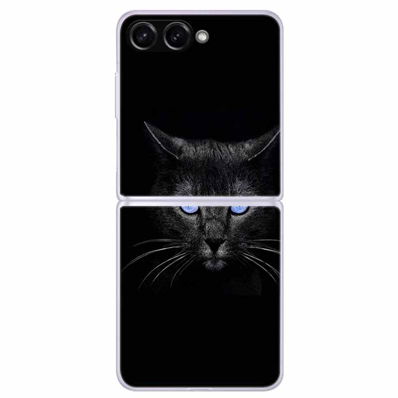 For Samsung Galaxy Z Flip 7 5G Case Flip7 Coque Transparent Plastic PC Hard Phone Case For Samsung Z Flip 7 6 5 Back Cover Case