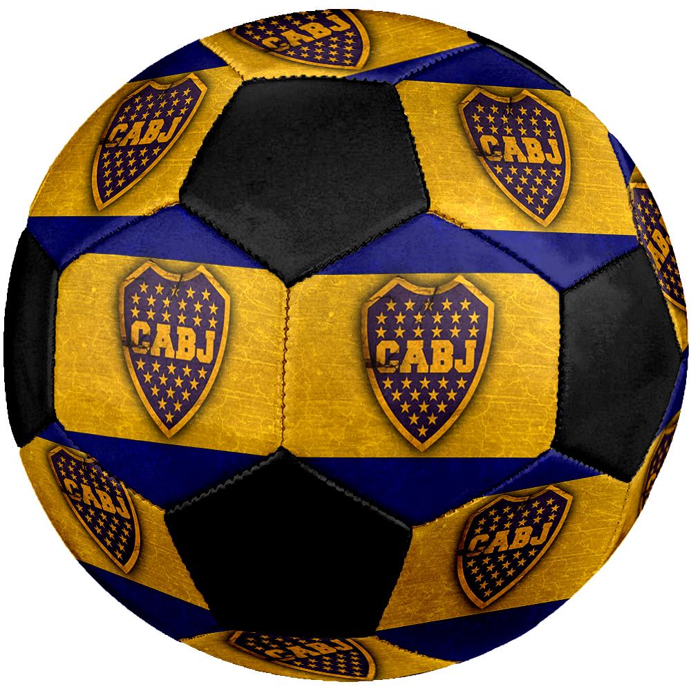 Футбольный мяч Boca Juniors, разноцветный, подходит для всех возрастов, машинная строчка, материал ПВХ, соревновательного уровня, прочный и с высоким отскоком