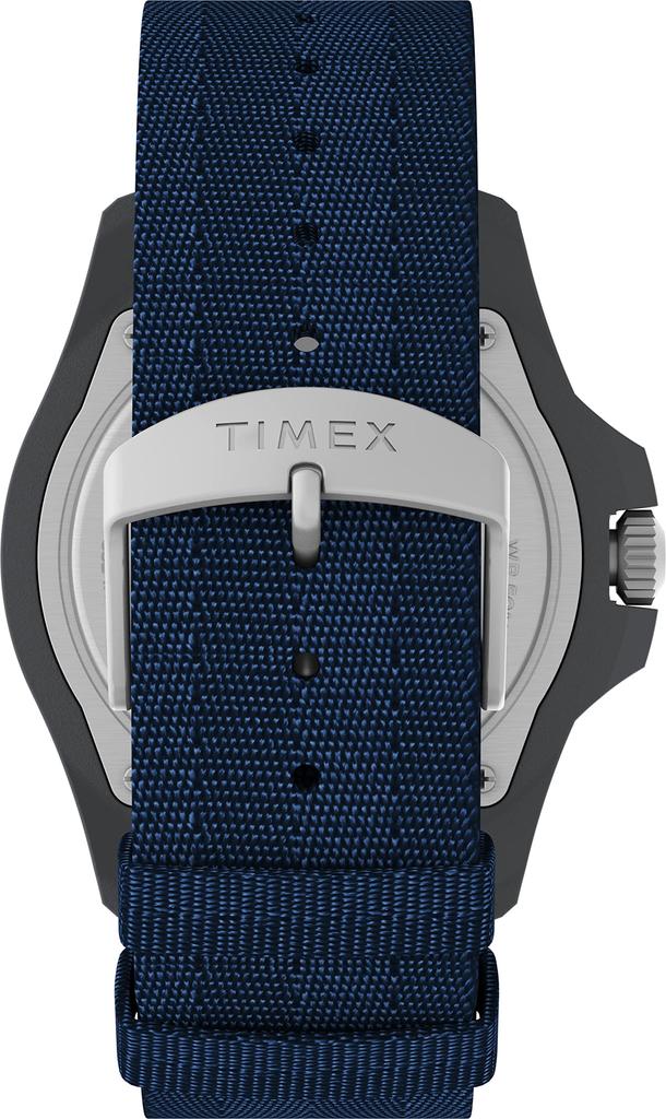 Часы Expedition Ocean Expedition Ocean Blue Dial Ocean Пластик Минеральное стекло Solar 5 ATM Водонепроницаемость 44MM Часы TW2V40300 Синий [TIMEX] Фридайвинг