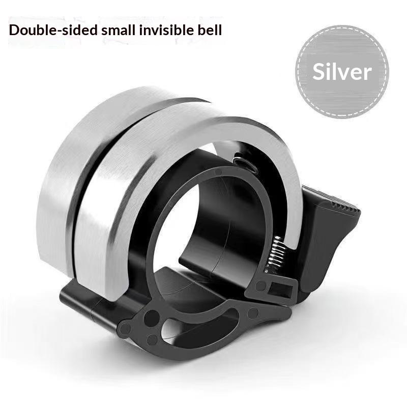 Hidden Bicycle Bell Aluminum Alloy Loud Crisp Sound Easy Install Ideal Gift for Cycling Enthusiasts Bike Riders