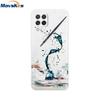 Чехол для Samsung Galaxy A12 Мягкий силиконовый чехол Модный расписной мягкий чехол для телефона Чехол для Samsung Galaxy A12 A 12 Чехол Бампер