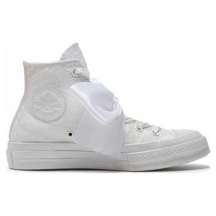 Converse Кеды Chuck Taylor 70S High Tops 'Белые с цветочной вышивкой' Женские A07078C