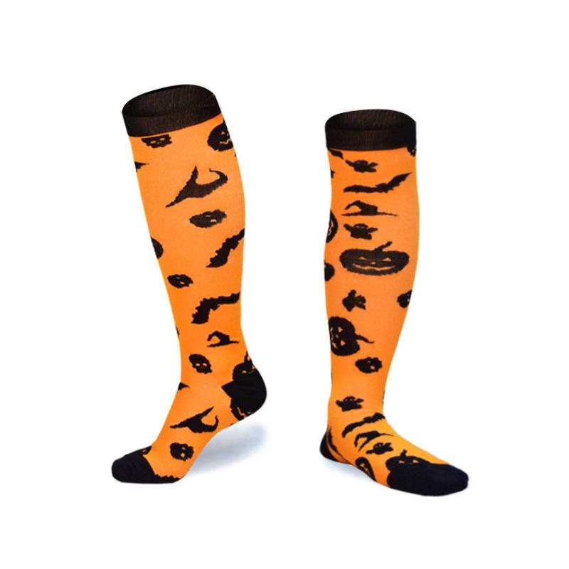 Компрессионные носки Halloween Funny Mid Cap, спортивные эластичные носки, спортивные носки Компрессионные носки
