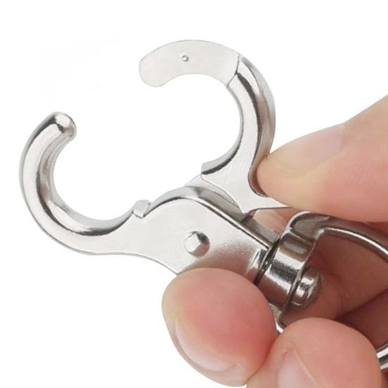 Вращение на 360 градусов Застежка-лобстер Высокая грузоподъемность Нержавеющая сталь с защитой от ржавчины Рым-болт