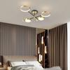 Светодиодные потолочные люстры с перекрестным кольцом, регулируемое освещение, гостиная, столовая, журнальный столик, скандинавская спальня, люстры