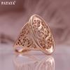 PATAYA Rose Gold Color  Hollowing Process Classic Delicate Women Earrings