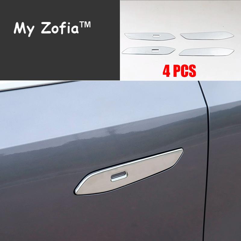 For GAC Trumpchi EMKOO 2023 2024 2025 Car ABS Carbon Fiber Black Car Door Handle Cover Decorative Sticker Exterior Accessories
