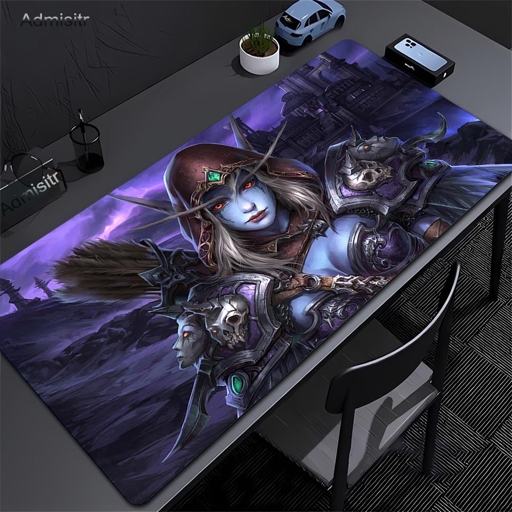 Игровой коврик для мыши World of Warcraft Игровой коврик для мыши ПК Компьютерные аксессуары Настольный коврик Xxl Игровые коврики Настольный коврик Офисные коврики для мыши