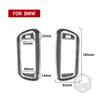Carbon Fiber Car Accessories B-pillar Air Vent Interior Trim Cover Soft Sticker For BMW 7 Series F01 730li 740li 750li 2009-2014
