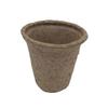 Compostable Flower Pots 8x8 Cm - Biodegradable Culture Pots for Seedlings