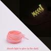 1 Pair Luminous Shoelace Men Women Shoe Laces Glowing Led Fluorescent Shoelace for Sneakers Canvas Shoes Strings Length 80CM/100CM/120cm/140cm