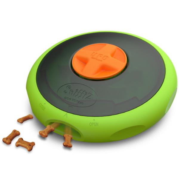 Snippy's Smelly UFO Dogs Nosework Snack Puzzle Toy, 1 Piece