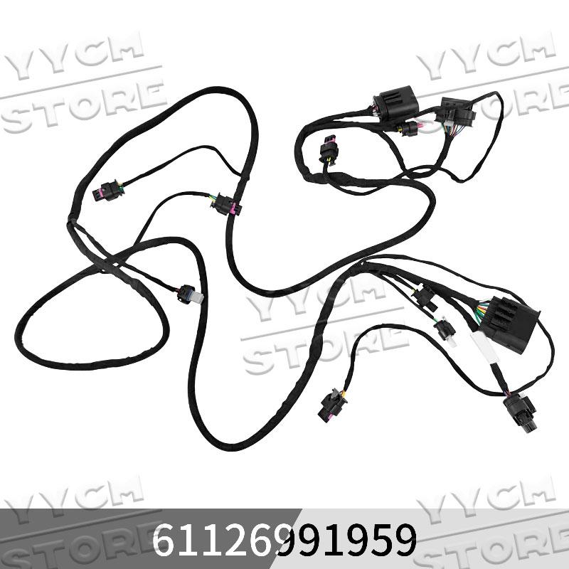61126991959 Auto Parts Front Bumper Harness Radar Line For X3 G01 G08 X4 G02 2017-2021-A65M Car PDC Parking Aid Wiring