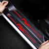 Car Rear Bumper Guard Protector Sticker For Ford Figo Emblem Carbon Fiber Front Door Sill Threshold Cover Auto Accessories
