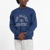 Men's Sweatshirt New Balance Graphic French Terry Sweat Crew Sweatshirt Men's Marine Blue