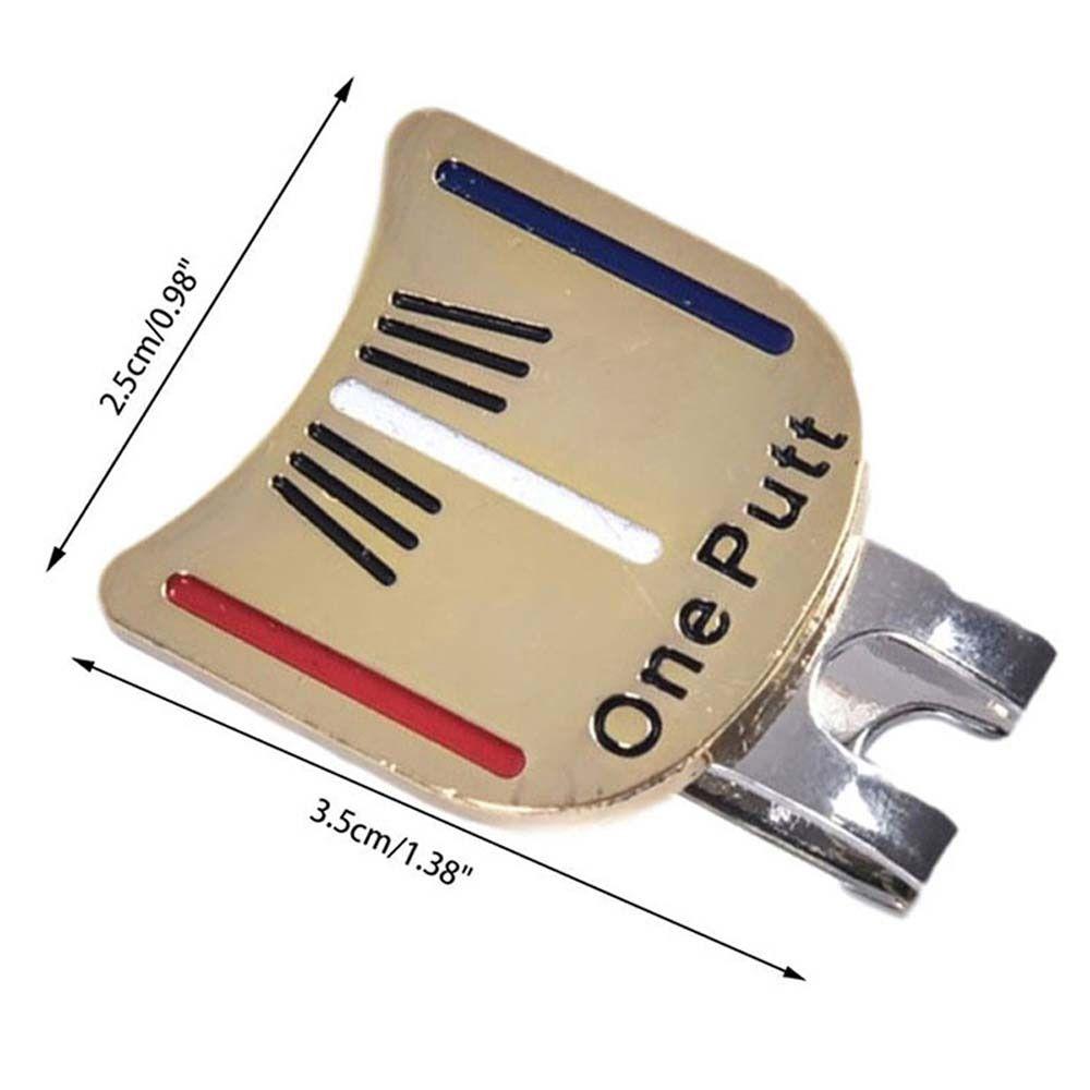 Aids Magnetic Accessories One Putt Golf Hat Clip Hat Marker Golf Marker Golf Putting Alignment