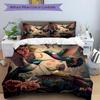 3pcs Whirling Hummingbirds Bedding Set, Including 1 Quilt Cover and 2 Pillow Shams, Without Filling, Soft and Comfortable Home Bedroom Fabric, Fa